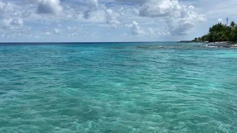 Lagon in Rangiroa 動画素材 344427515