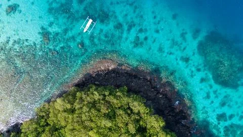Lagoon Boat Foto stock
