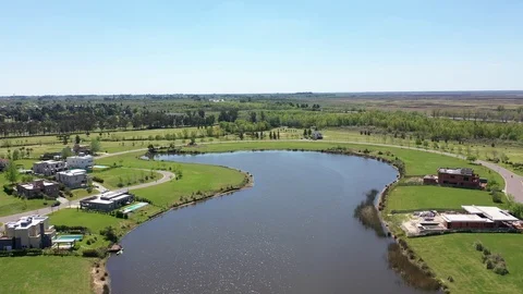 Lagoon Country  Stock Footage 117449414