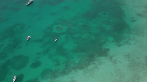 Lagoon Flyover Stock Footage 35991444