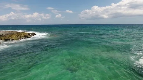 From Lagoon to the open sea Stock Footage