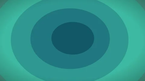 Lagoon radial gradient bloom abstract fluid background, smooth silk motion loop 스톡 동영상 342635859