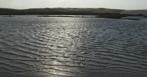 Lagoon Sunset 01 -701 Stock Footage 132681479