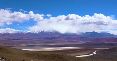 Lagoon with volcanic rocks Stock Footage 270032253