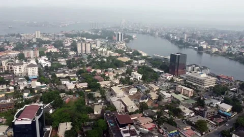 Lagos Lagoon Video stock 152940570