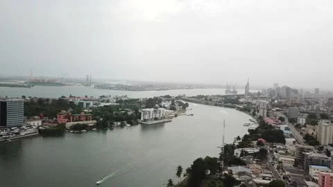 Lagos Lagoon Stock Footage 244276184