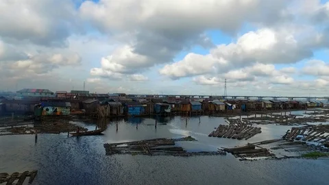 Lagos Makoko C006 Stock Footage 105381690