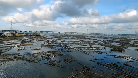 Lagos Makoko C008 Stock Footage 105392563