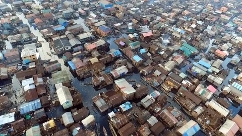 Lagos Makoko C009 库存影片 105422336