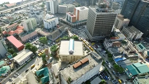Lagos marina 3 Stock Footage 103792735