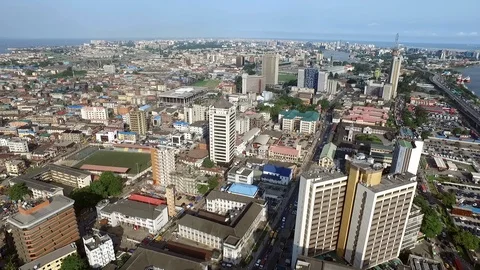 Lagos Marina 4 Stock Footage 103795049