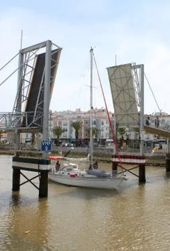 Lagos marina Foto stock