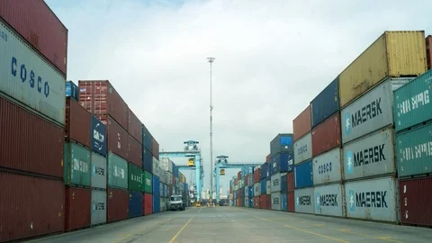 Lagos Port 004 库存影片 105581605