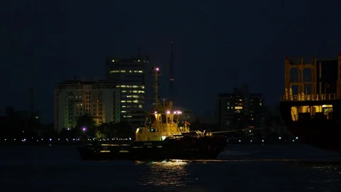 Lagos Port 008 Stock Footage 105652440