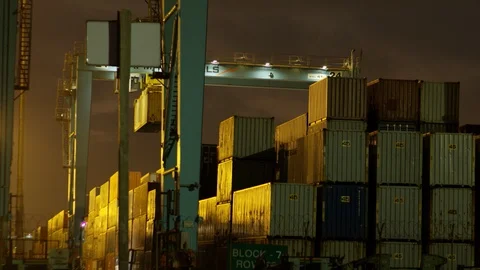 Lagos Port 009 库存影片 105655109