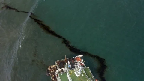 Lagos Shipwreck 001 Stock Footage 121197147