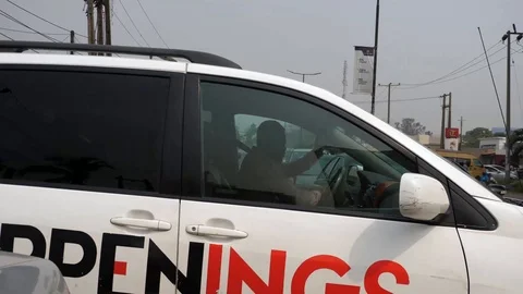 Lagos streets Stock Footage 124236581