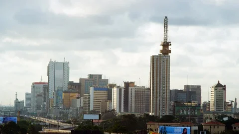 Lagos_Skyline_Timelapse 库存影片 104602305