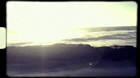 Laguna Beach 8mm #2 Stock Footage 22012262