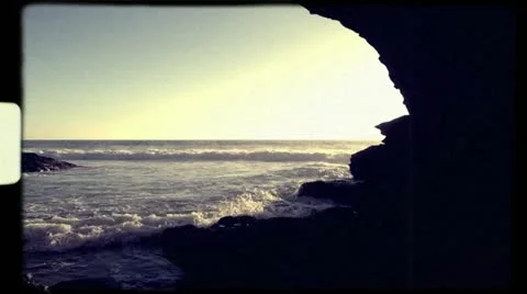 Laguna Beach 8mm #3 Stock Footage 22012263