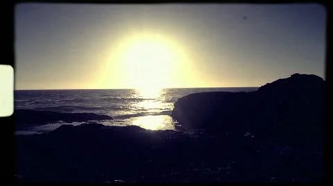 Laguna Beach 8mm #4 Stock Footage 22012266