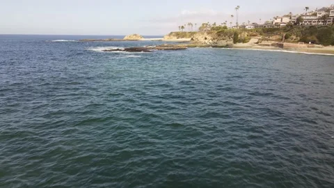 Laguna Beach Aerial View Vídeo Stock 151005251