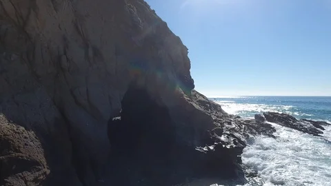 Laguna beach caves Video stock 102749419