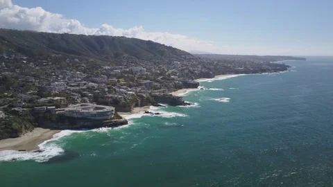 Laguna Beach Coast Video stock 73439649