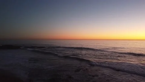 Laguna Beach at Dusk Stock Footage 154659893