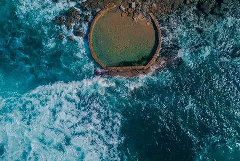 Laguna Beach Pool Stock Photos