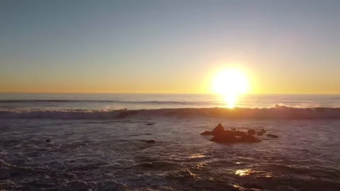 Laguna Beach at Sunset Stock Footage 154659864