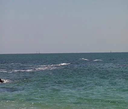 Laguna Beach Surf Stock Footage 10584519