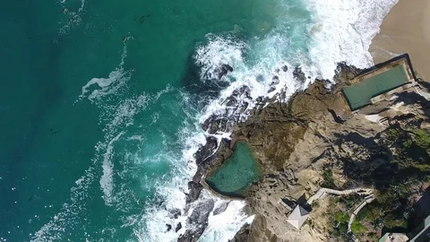 Laguna tidepools Video stock 102749298