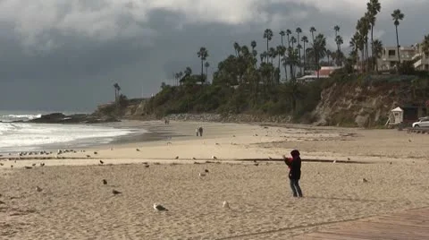 LAGUNABEACH-0033 SUN AND CLOUDS Stock Footage 10681845