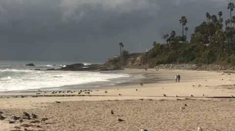 LAGUNABEACH-0034 SUN AND CLOUDS Stock Footage 10681859
