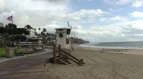 LAGUNABEACH-0064 ZOOM Stock Footage 10682046