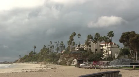 LAGUNABEACH-0067 DRAMATIC PANORAMA Stock Footage 10682063