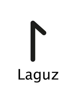 Laguz Runes Stock Illustration