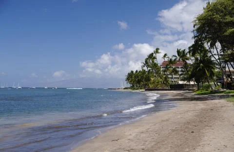 Lahaina Beach Foto stock