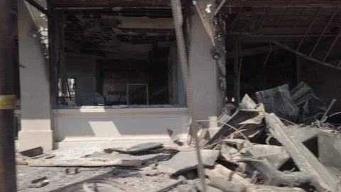 Lahaina Fire - Aftermath Stock Footage 256625663