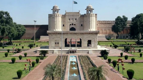 Lahore Fort Stock Footage 86636816