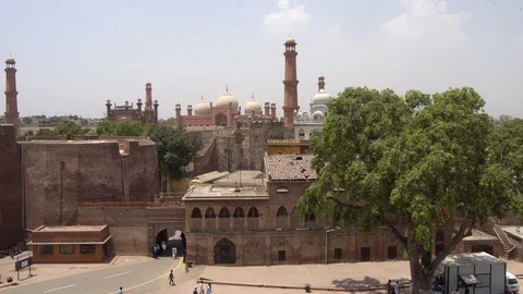 Lahore Fort View 101 Stock Footage 114773035