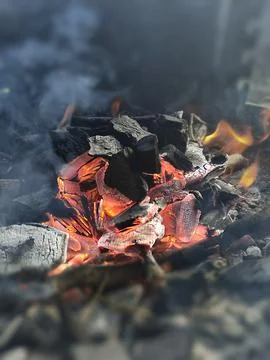 Lair of flames Stockfoto's