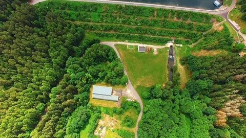 Lake from above. Stock Footage 90436337