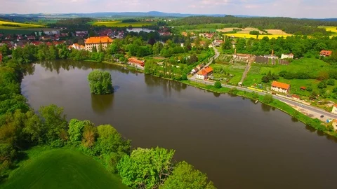 Lake from above. Stock Footage 108874944