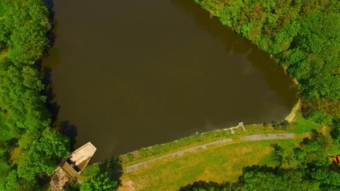 Lake from above. Stock Footage 108875330