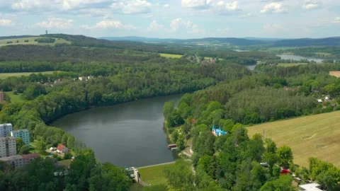 Lake from above. Stock Footage 131918291