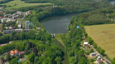 Lake from above. Stock Footage 131918746