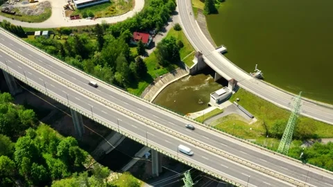 Lake from above. Stock Footage 131981911
