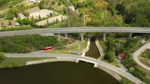 Lake from above. Stock Footage 132000818